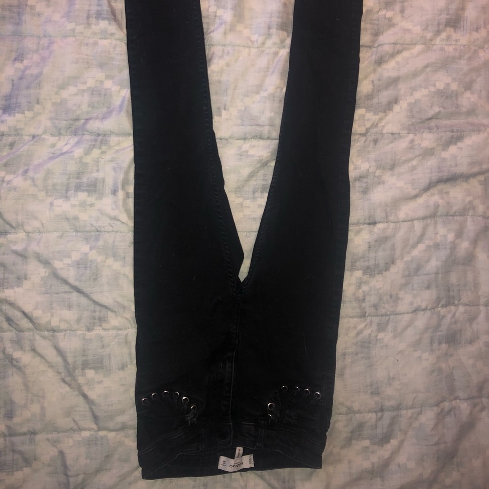 Mango Black Jeans